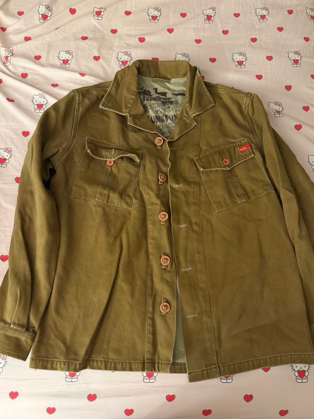 Skunkfunk Olive Utility Jacket